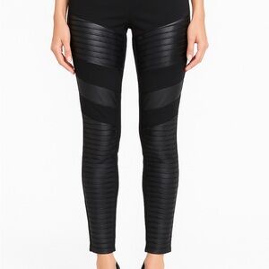 Torrid Black Striped Leggings